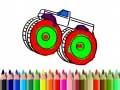 Gioco Torna a scuola: Colorazione del Monster Truck in linea