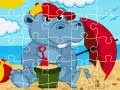 Gioco Puzzle Ippopotamo in linea