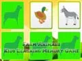 Gioco Animali della Fattoria: Apprendimento e Memoria per Bambini in linea