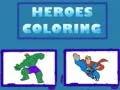Gioco Colora gli Eroi in linea