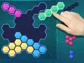 Gioco Puzzle Esagonale di Blocchi in linea