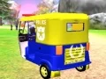Gioco Guida di Rickshaw Auto della Polizia in linea