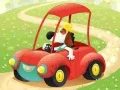 Gioco Differenze nel Giro degli Animali Divertenti in linea