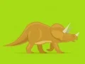 Gioco Colorazione dei dinosauri carini in linea
