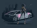 Gioco Colorazione di auto vecchie e nuove in linea Gioco Colorazione di auto vecchie e nuove in linea