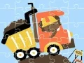 Gioco Puzzle dei camion ribaltabili in linea