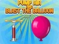 Gioco Pompa aria e fai esplodere il palloncino in linea Gioco Pompa aria e fai esplodere il palloncino in linea