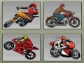 Gioco Memoria Moto da Corsa in linea