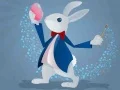 Gioco Colorazione di conigli divertenti in linea