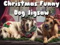 Gioco Puzzle Divertente di Cani di Natale in linea