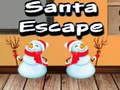Gioco Fuga di Babbo Natale in linea Gioco Fuga di Babbo Natale in linea