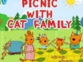 Gioco Picnic con la famiglia dei gatti in linea