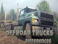 Gioco Differenze nei Camion Offroad in linea
