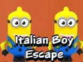 Gioco Fuga del Ragazzo Italiano in linea