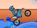 Gioco Ciclista al tramonto - Motocross in linea