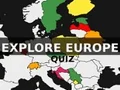 Gioco Quiz sulla posizione dei paesi europei in linea