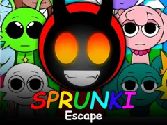 Gioco Sprunki 3D Escape in linea