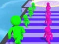 Gioco Corsa Colorata di Stickman in linea