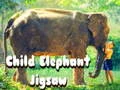 Gioco Puzzle dell'elefante per bambini in linea