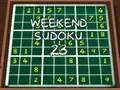 Gioco Sudoku del Weekend 23 in linea