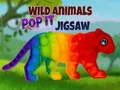 Gioco Puzzle Pop It Animali Selvaggi in linea