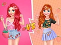 Gioco Sfida Divertente delle Stampe Fruttate delle Principesse in linea