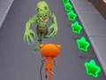 Gioco Gatto Arrabbiato: Corsa nel Vicolo degli Zombie in linea