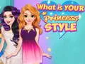 Gioco Qual è il tuo stile da principessa in linea