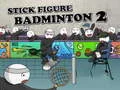 Gioco Badminton con Omini di Bastoncini 2 in linea Gioco Badminton con Omini di Bastoncini 2 in linea