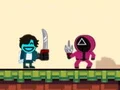 Gioco Ninja Giocatore Calamaro in linea