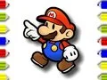 Gioco Torna a scuola: Colorazione di Mario in linea