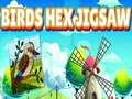 Gioco Puzzle Esagonale di Uccelli in linea
