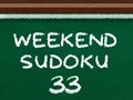 Gioco Sudoku del Weekend 33 in linea