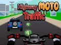 Gioco Traffico Moto in Autostrada in linea
