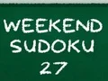 Gioco Sudoku del Weekend 27 in linea