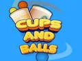 Gioco Tazze e palline in linea