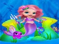 Gioco Vesti la dolce ragazza sirena in linea