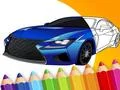 Gioco Libro da colorare di auto di lusso giapponesi in linea Gioco Libro da colorare di auto di lusso giapponesi in linea