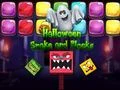Gioco Serpente e Blocchi di Halloween in linea