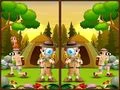 Gioco Trova 5 Differenze Camping in linea