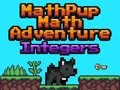 Gioco Avventura Matematica di MathPup: Interi in linea