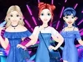 Gioco Moda in Abito di Denim in linea
