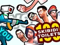 Gioco Tu contro 100 Toilettes Skibidi in linea