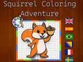 Gioco Avventura di Colorazione dello Scoiattolo in linea