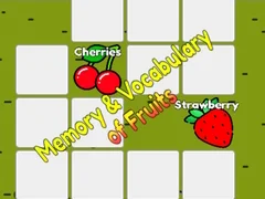 Gioco Memoria e Vocabolario della Frutta in linea