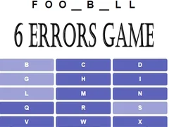 Gioco Gioco delle 6 errori in linea