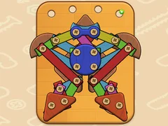 Gioco Puzzle di Legno e Viti in linea Gioco Puzzle di Legno e Viti in linea