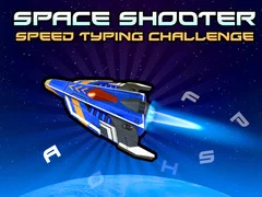 Gioco Sparatutto spaziale: Sfida di digitazione veloce in linea