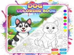 Gioco Libro da colorare per cani in linea