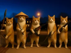 Gioco Evoluzione del gatto con la pistola Clicker in linea